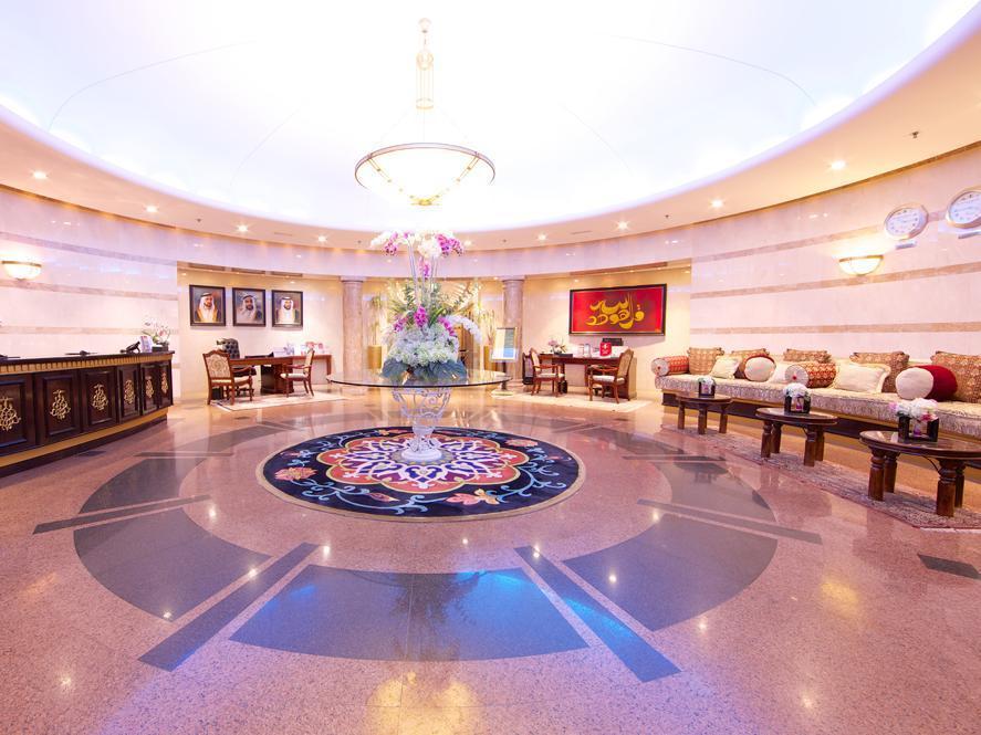 타마니 마리나 호텔 앤드 아파트먼트 두바이 외부 사진 The lobby of the hotel