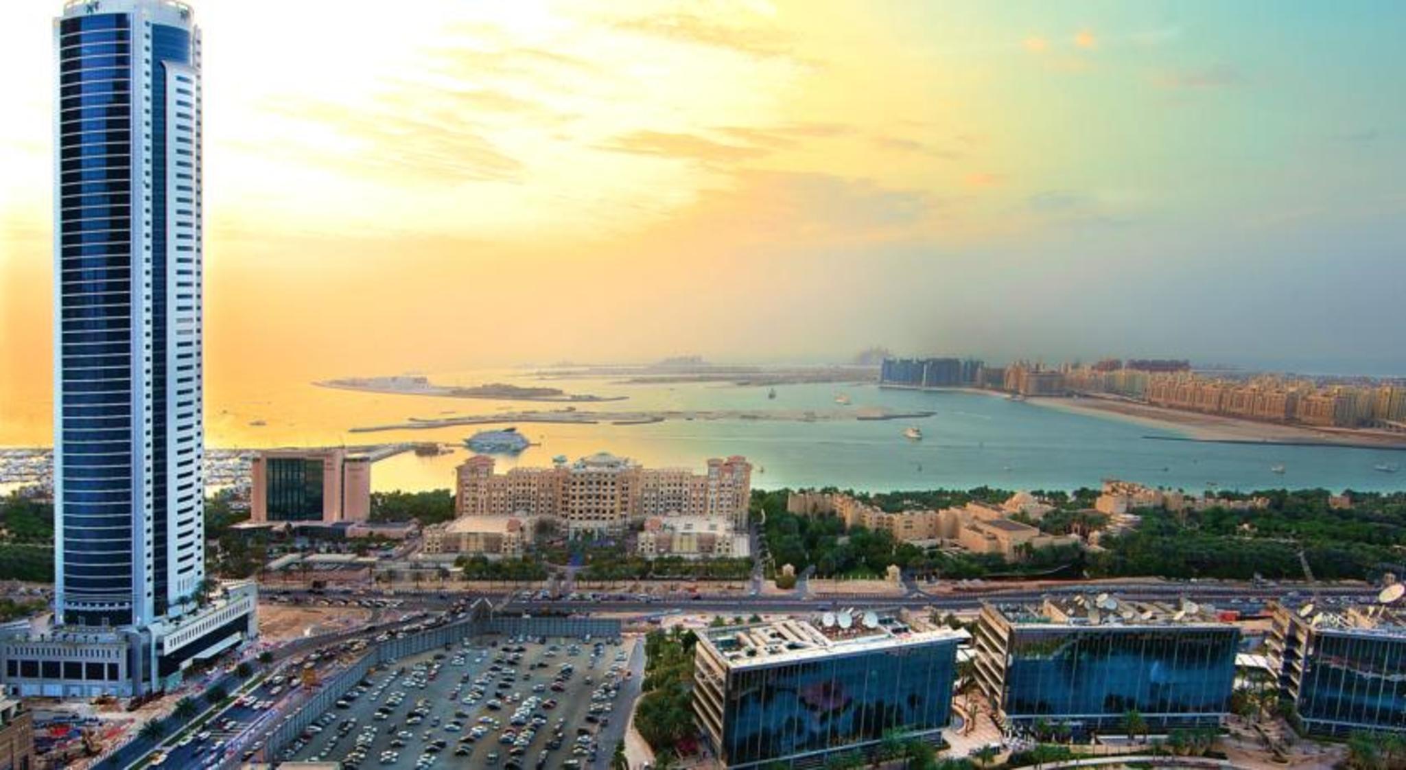 타마니 마리나 호텔 앤드 아파트먼트 두바이 외부 사진 The Palm Jumeirah