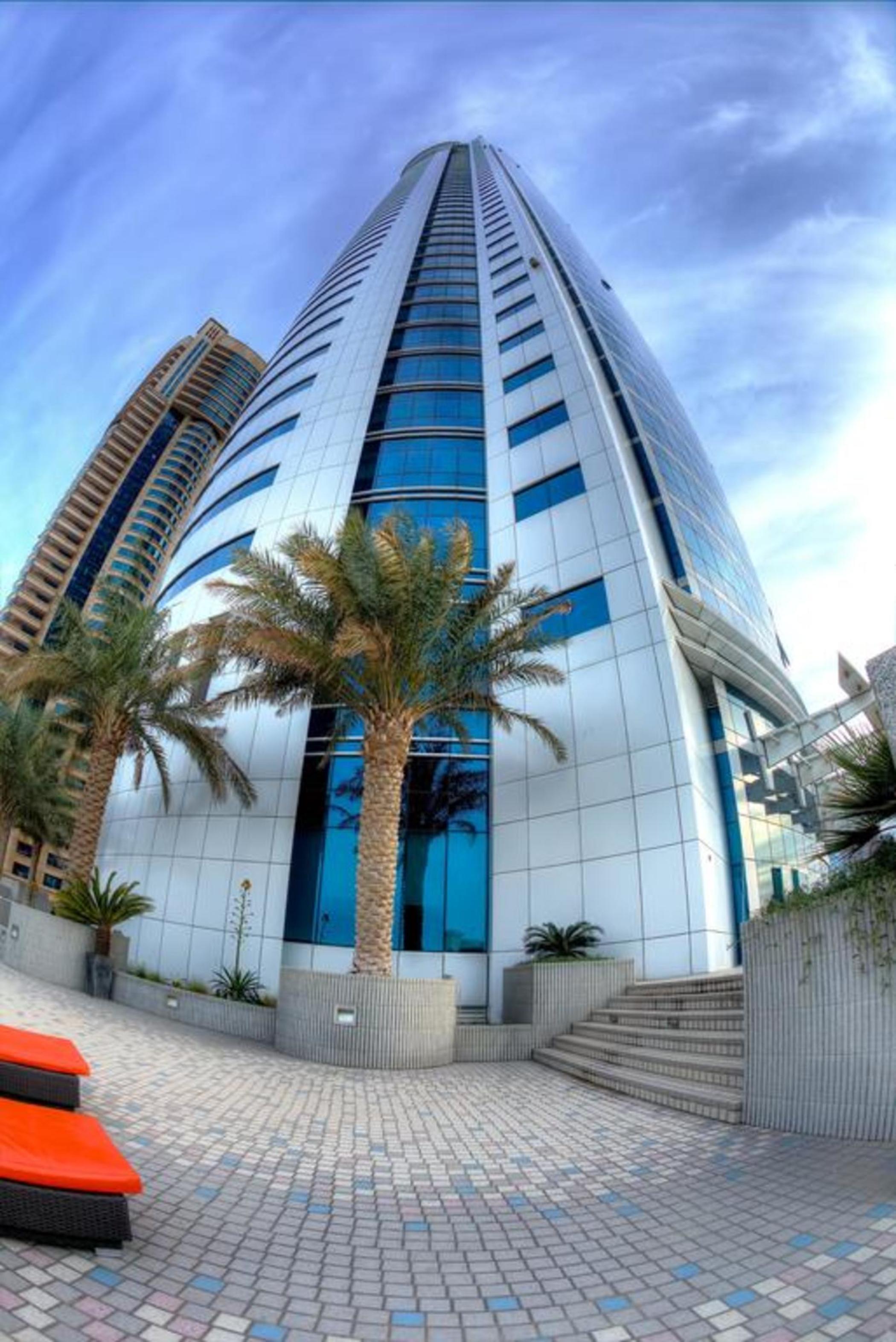타마니 마리나 호텔 앤드 아파트먼트 두바이 외부 사진 The headquarters of the Arab Monetary Fund in Amman, Jordan