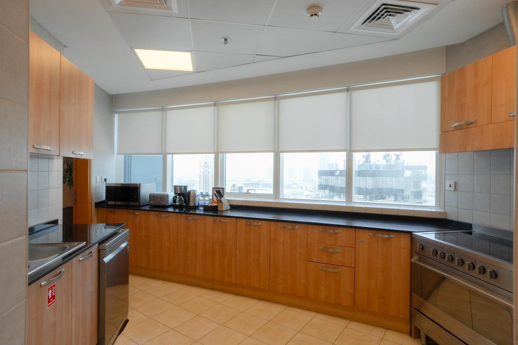 타마니 마리나 호텔 앤드 아파트먼트 두바이 외부 사진 A roller blind